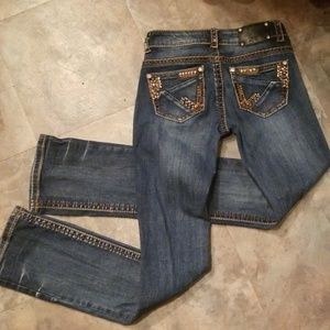 Live Hard Play Hard women's Jean's